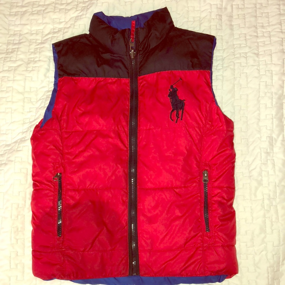 Ralph Lauren boys reversible vest